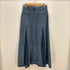 スローブイエナ SLOBE IENA LE DENIM タックプリーツロングデニムスカート レディース JPN:38