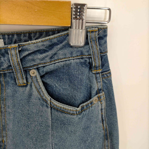 スローブイエナ SLOBE IENA LE DENIM タックプリーツロングデニムスカート レディース JPN:38