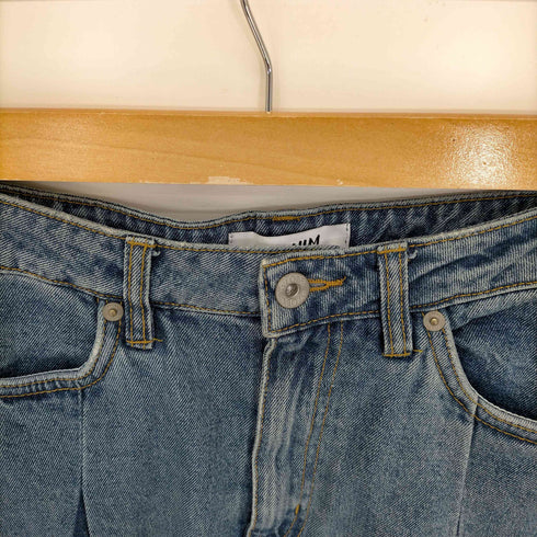 スローブイエナ SLOBE IENA LE DENIM タックプリーツロングデニムスカート レディース JPN:38