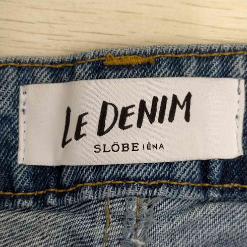 スローブイエナ SLOBE IENA LE DENIM タックプリーツロングデニムスカート レディース JPN:38