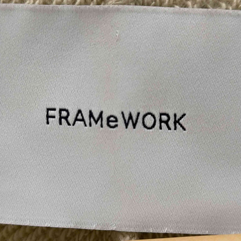フレームワーク FRAMeWORK スウェットガウンコート ロングカーディガン レディース