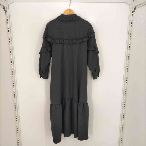 ケイビーエフ KBF プチフリルストライプワンピース レディース ONE SIZE