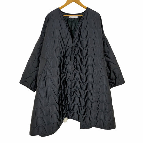 LECAVALIER OVERSIZED WAVY QUILTED COAT オーバーサイズド ウェイビー キルテッドコート メンズ S/M