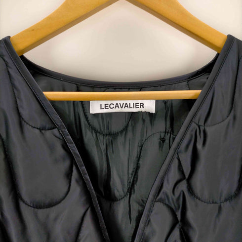LECAVALIER OVERSIZED WAVY QUILTED COAT オーバーサイズド ウェイビー キルテッドコート メンズ S/M