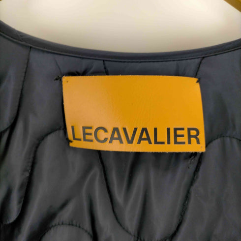 LECAVALIER OVERSIZED WAVY QUILTED COAT オーバーサイズド ウェイビー キルテッドコート メンズ S/M