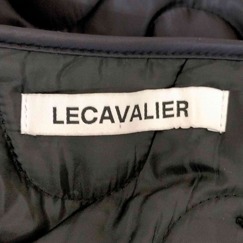 LECAVALIER OVERSIZED WAVY QUILTED COAT オーバーサイズド ウェイビー キルテッドコート メンズ S/M