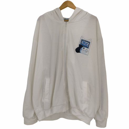 ACDCRAG ×Peach☆Punch サイバーネコ ZIPパーカー レディース