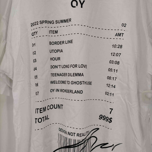 オーワイ OY BILL LOGO T メンズ 2