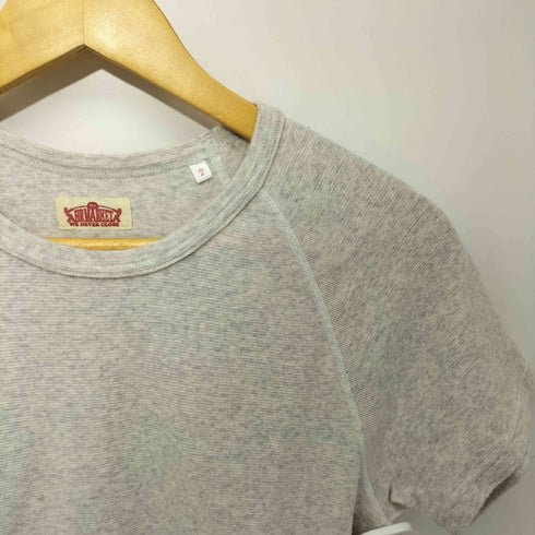 ハリウッドランチマーケット H.R.MARKET ラグランスリーブ クルーネック Tシャツ メンズ 2