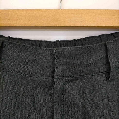 スピックアンドスパン Spick and Span リネン ワイドパンツ レディース