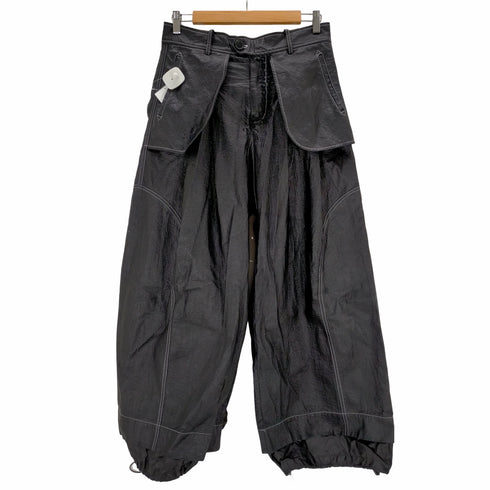 ナットエンペラー NUT EMPEROR WIDE PU LEATHER PANTSフェイクレザーパンツ メンズ 3