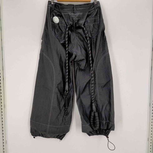 ナットエンペラー NUT EMPEROR WIDE PU LEATHER PANTSフェイクレザーパンツ メンズ 3