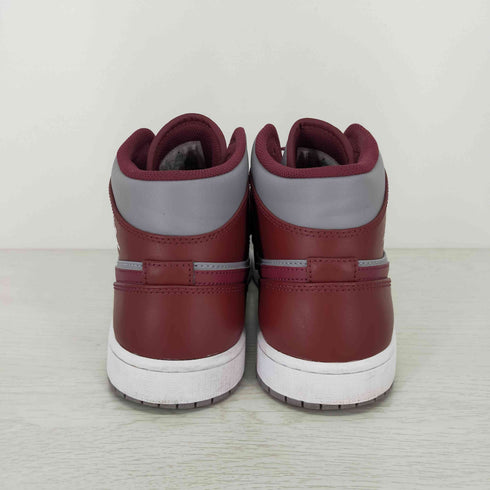 ジョーダンブランド JORDAN BRAND JORDAN 1 MID Team Red チェリーウッドレッド セメントグレー メンズ JPN:29