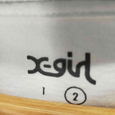 エックスガール X-girl 3D LOGO S/S TEE レディース 2