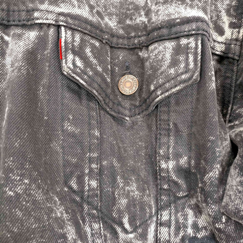 リーバイス Levis 70507 0253 ボタン裏527 ケミカルウォッシュ ブラックデニムジャケット メンズ JPN:L
