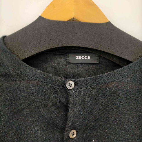 ズッカ ZUCCa パフスリーブコットンカーディガン レディース JPN:M