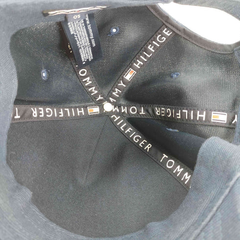 トミーヒルフィガー TOMMY HILFIGER スモールロゴ コットンベースボールキャップ メンズ JPN:S