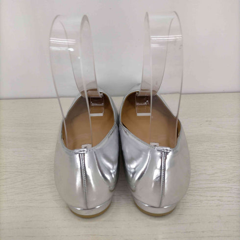 スピックアンドスパン Spick and Span シルバー パンプス レディース JPN:24.5