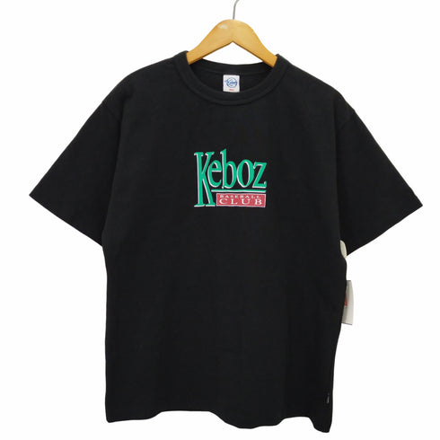 ケボズ KEboz baseball club ショートスリーブ ヘビーウェイト プリントTシャツ メンズ import:S