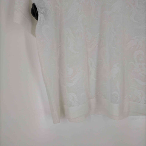 フェンチェンワン Feng Chen Wang PHOENIX TRANSPARENT JACQUARD POLO メンズ JPN:S