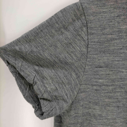 トリココムデギャルソン tricot COMME des GARCONS AD2003 ボーダー切替 ギャザーカットソー レディース