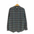 ビューティーアンドユースユナイテッドアローズ BEAUTY & YOUTH UNITED ARROWS 尾州 オンブレチェック レギュラーフォルム テーパード シャツ メンズ JPN:XL