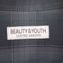 ビューティーアンドユースユナイテッドアローズ BEAUTY & YOUTH UNITED ARROWS 尾州 オンブレチェック レギュラーフォルム テーパード シャツ メンズ JPN:XL