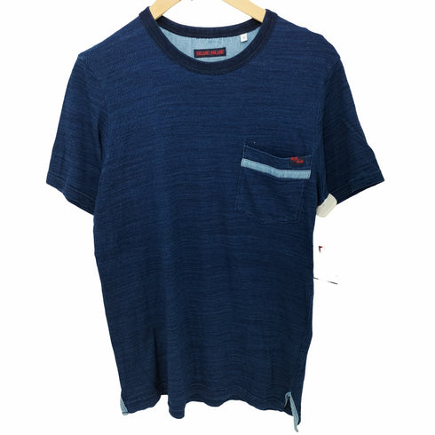 ブルーブルー BLUE BLUE INDIGO DYE クルーネック Tシャツ メンズ 1