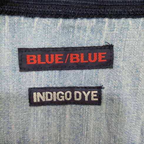 ブルーブルー BLUE BLUE INDIGO DYE クルーネック Tシャツ メンズ 1