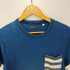 ブルーブルー BLUE BLUE INDIGO DYE クルーネック Tシャツ メンズ 1