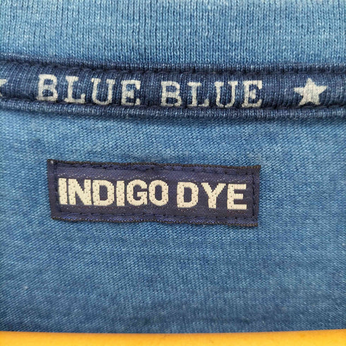 ブルーブルー BLUE BLUE INDIGO DYE クルーネック Tシャツ メンズ 1