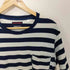 ブルーブルー BLUE BLUE INDIGO DYE ボーダークルーネック Tシャツ メンズ 1