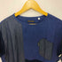 ブルーブルー BLUE BLUE INDIGO DYE パッチワーク Tシャツ メンズ 1
