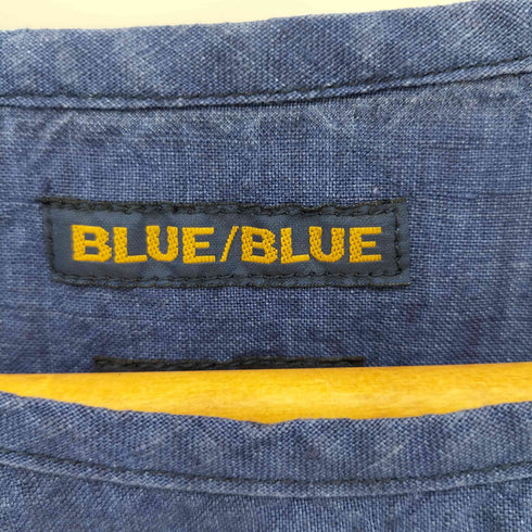 ブルーブルー BLUE BLUE INDIGO DYE パッチワーク Tシャツ メンズ 1