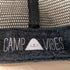 camp vibes 刺繍 6パネル メッシュ スナップバック キャップ メンズ