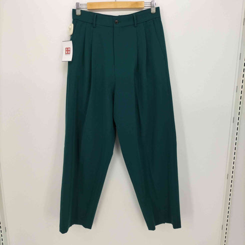 ザラ ZARA ダブルボタン ブレザー 2タック ワイド テーパード スラックスパンツ セットアップ メンズ import:M