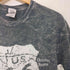 ギルダン GILDAN タイダ染め 前面プリント クルーネックTシャツ メンズ import:M