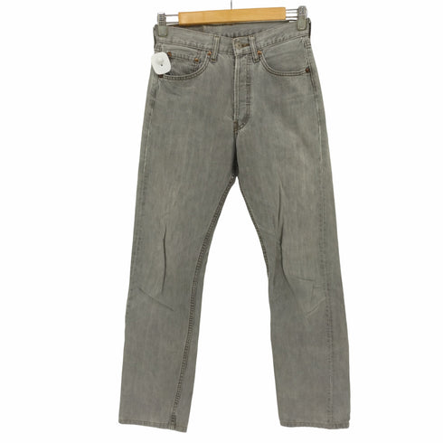 リーバイス Levis 501 フィリピン製 ボタン裏359刻印 先染め ブラック デニムパンツ レディース W28 L32