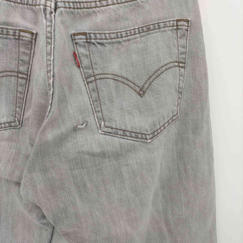 リーバイス Levis 501 フィリピン製 ボタン裏359刻印 先染め ブラック デニムパンツ レディース W28 L32