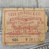 リーバイス Levis 501 フィリピン製 ボタン裏359刻印 先染め ブラック デニムパンツ レディース W28 L32