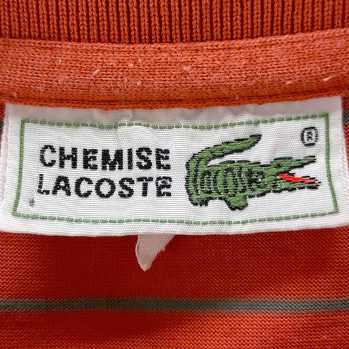 シュミーズ ラコステ CHEMISE LACOSTE ボーダーポロシャツ メンズ