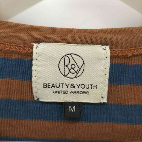 ビューティーアンドユースユナイテッドアローズ BEAUTY & YOUTH UNITED ARROWS クルーネック ボーダーTシャツ メンズ JPN:M