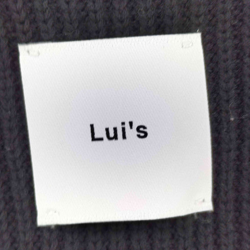 ルイス Luis ダメージ加工 Vネックニットベスト メンズ FREE