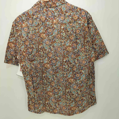 ペニーズ PENNEYS PAISLEY PRINTED W-P SS SHIRTS メンズ M