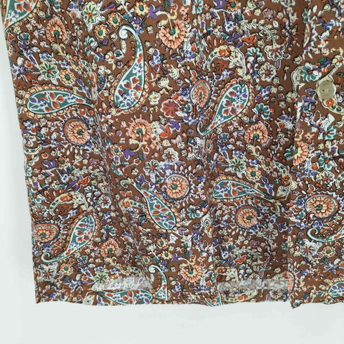 ペニーズ PENNEYS PAISLEY PRINTED W-P SS SHIRTS メンズ M