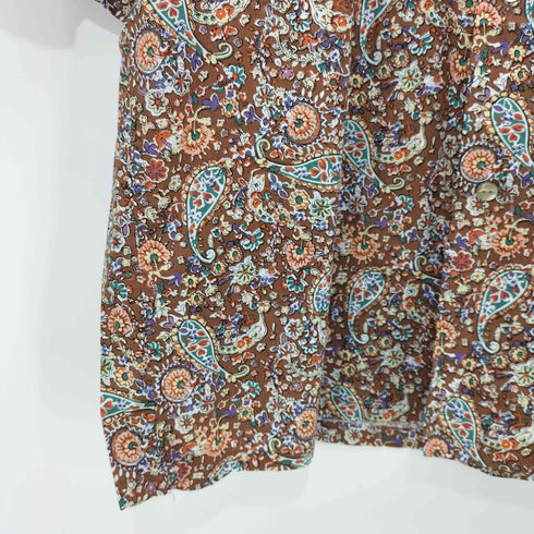 ペニーズ PENNEYS PAISLEY PRINTED W-P SS SHIRTS メンズ L