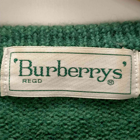 バーバリーズ BURBERRYS 金ボタン ゴルフ ロゴニット レディース import:L