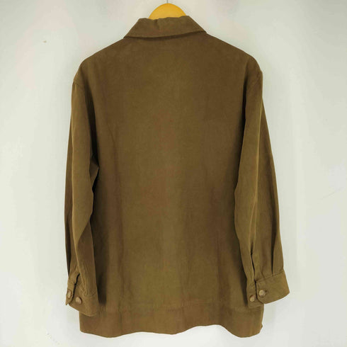 ペリーエリス PERRY ELLIS フェイクスウェード L/S シャツ メンズ JPN:M
