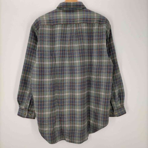 ラッキーストライク LUCKY STRIKE OLD チェック柄 ネルシャツ メンズ import:L