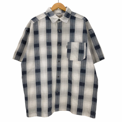 キャルトップ CALTOP USA製 フランネル 半袖シャツ メンズ import:XL